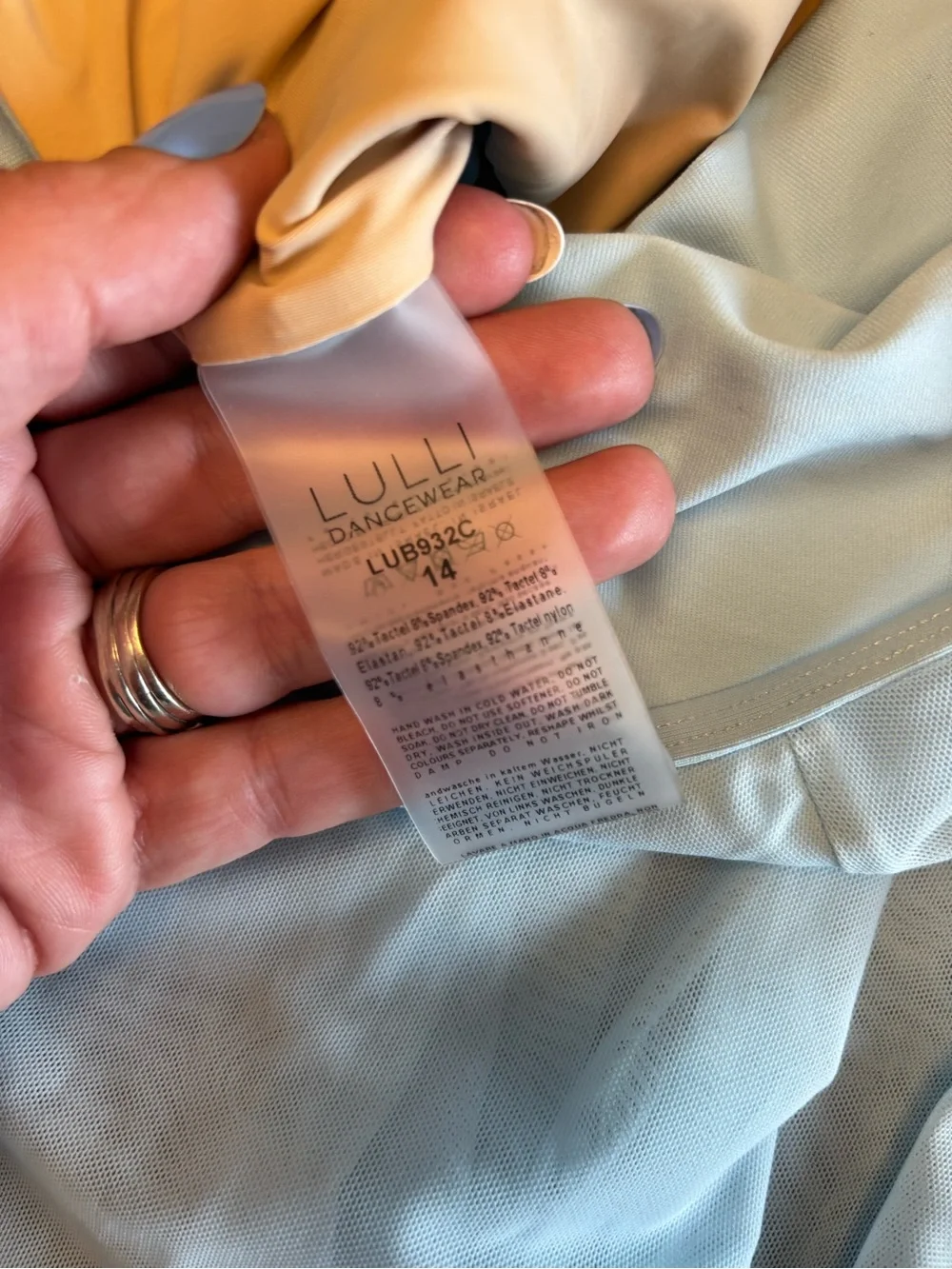 LULLI dancewear Leo lyrical dress